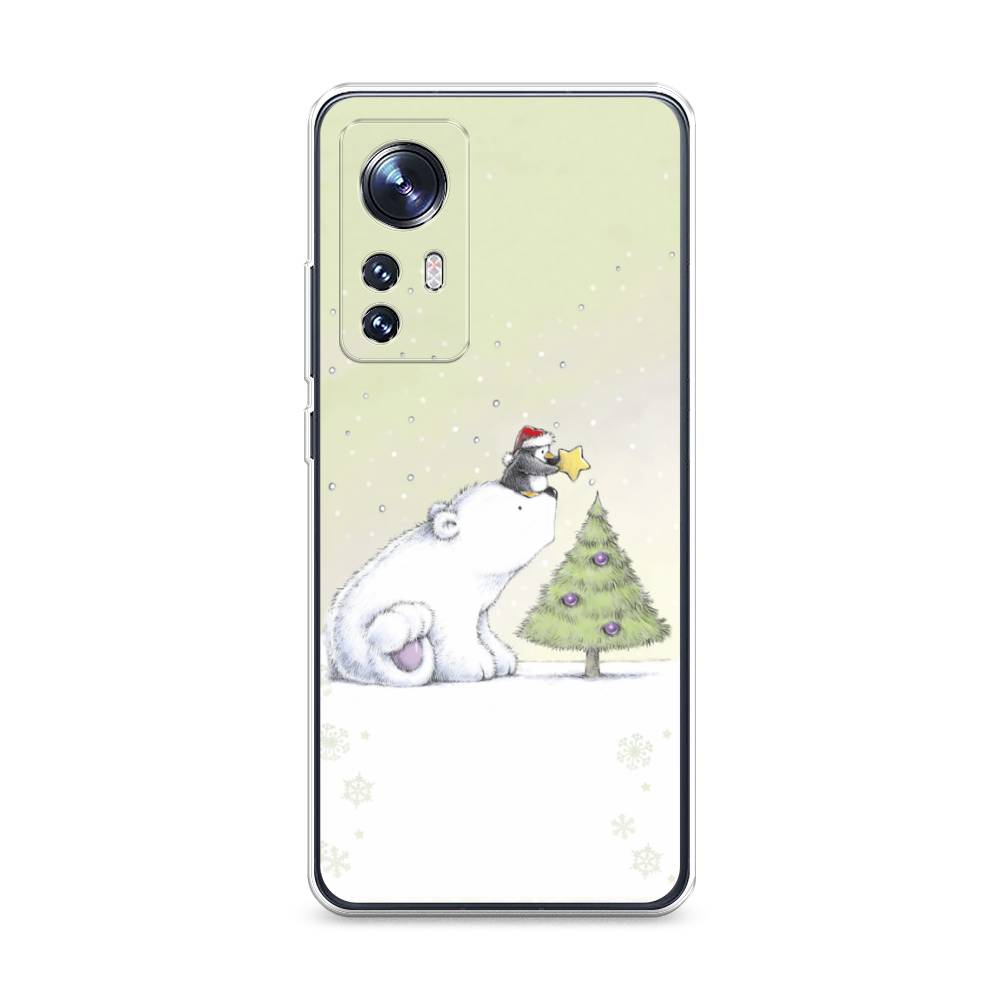 

Чехол на Xiaomi 12 "Украшение елки", Белый;бежевый, 316050-5