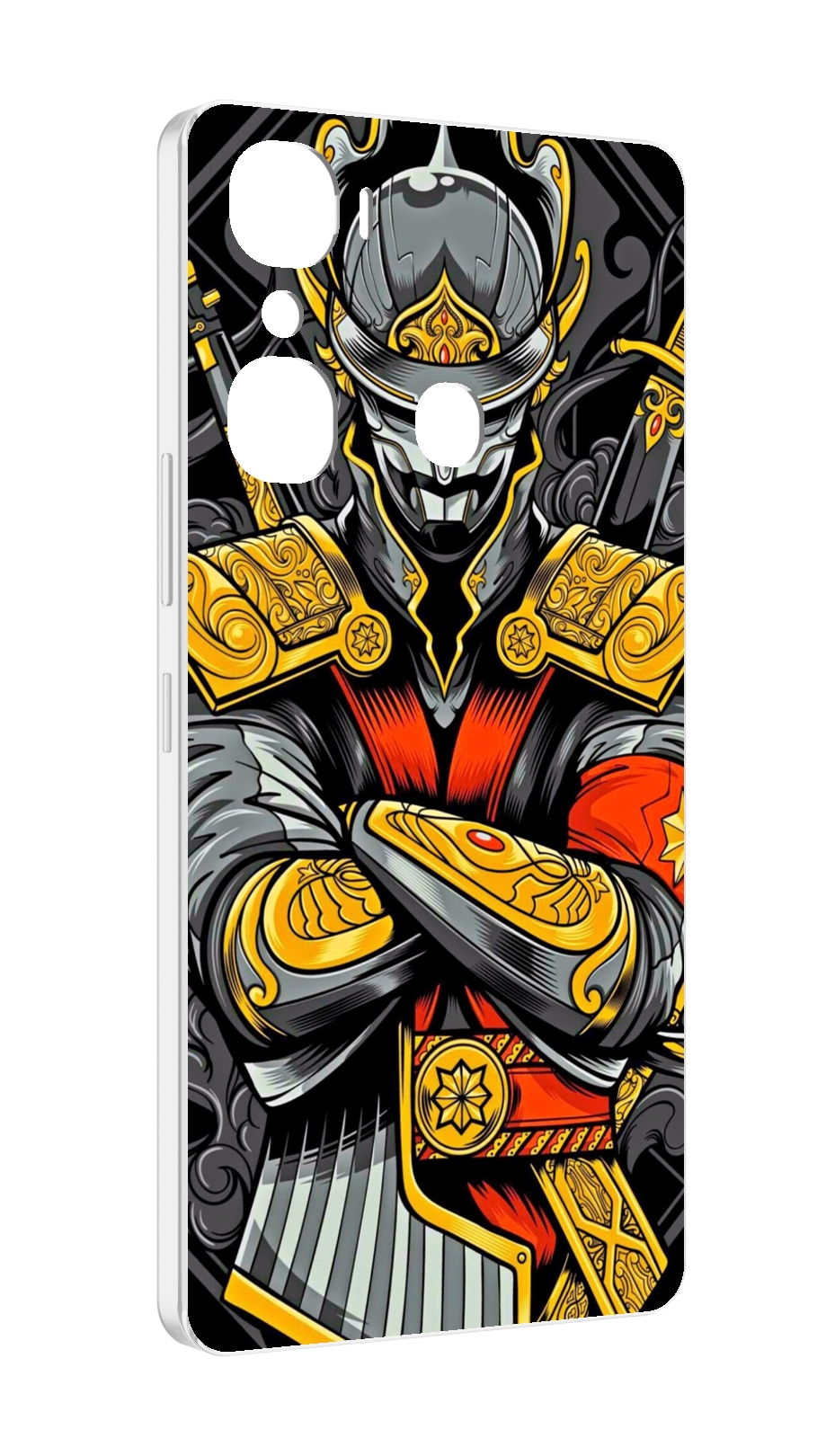 

Чехол MyPads самурай для Infinix Hot 12 Pro, Прозрачный, Tocco