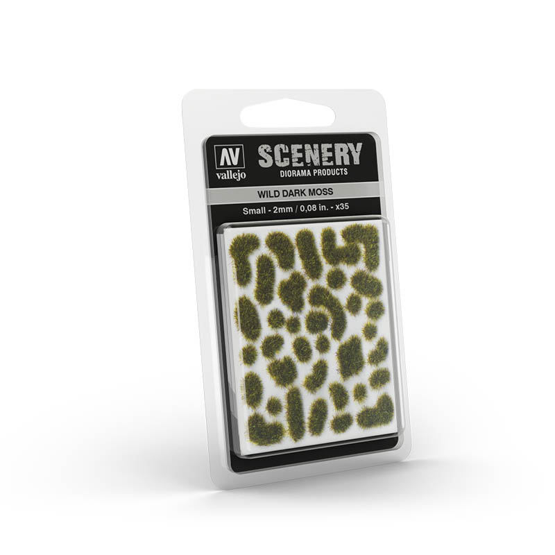 

Модельная трава SCENERY WILD DARK MOSS 2mm, SC.402
