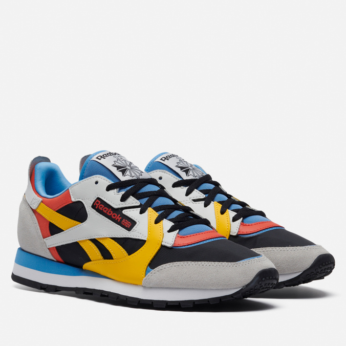 

Кроссовки Reebok Classic Leather серый, размер 39 EU, Classic Leather
