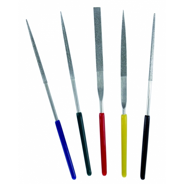 фото Набор инструментов vallejo tools 5pc diamond file set 100mm