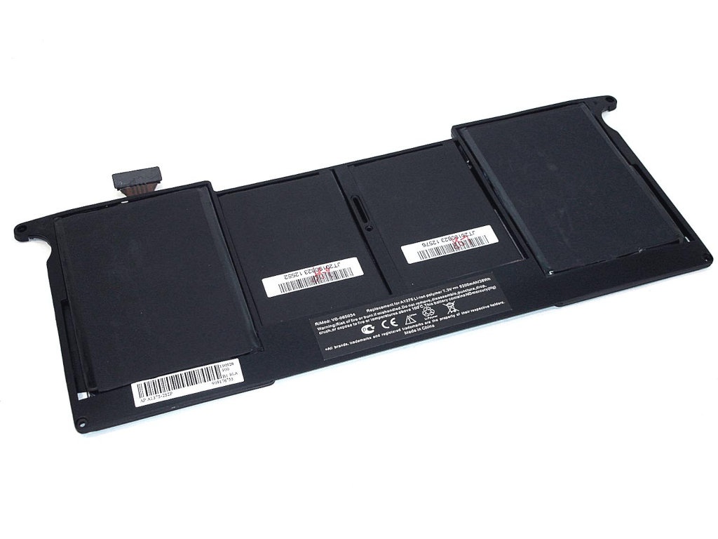 

Аккумулятор Vbparts для APPLE MacBook A1375-2S2P 7.3V 5200mAh OEM Black 65034