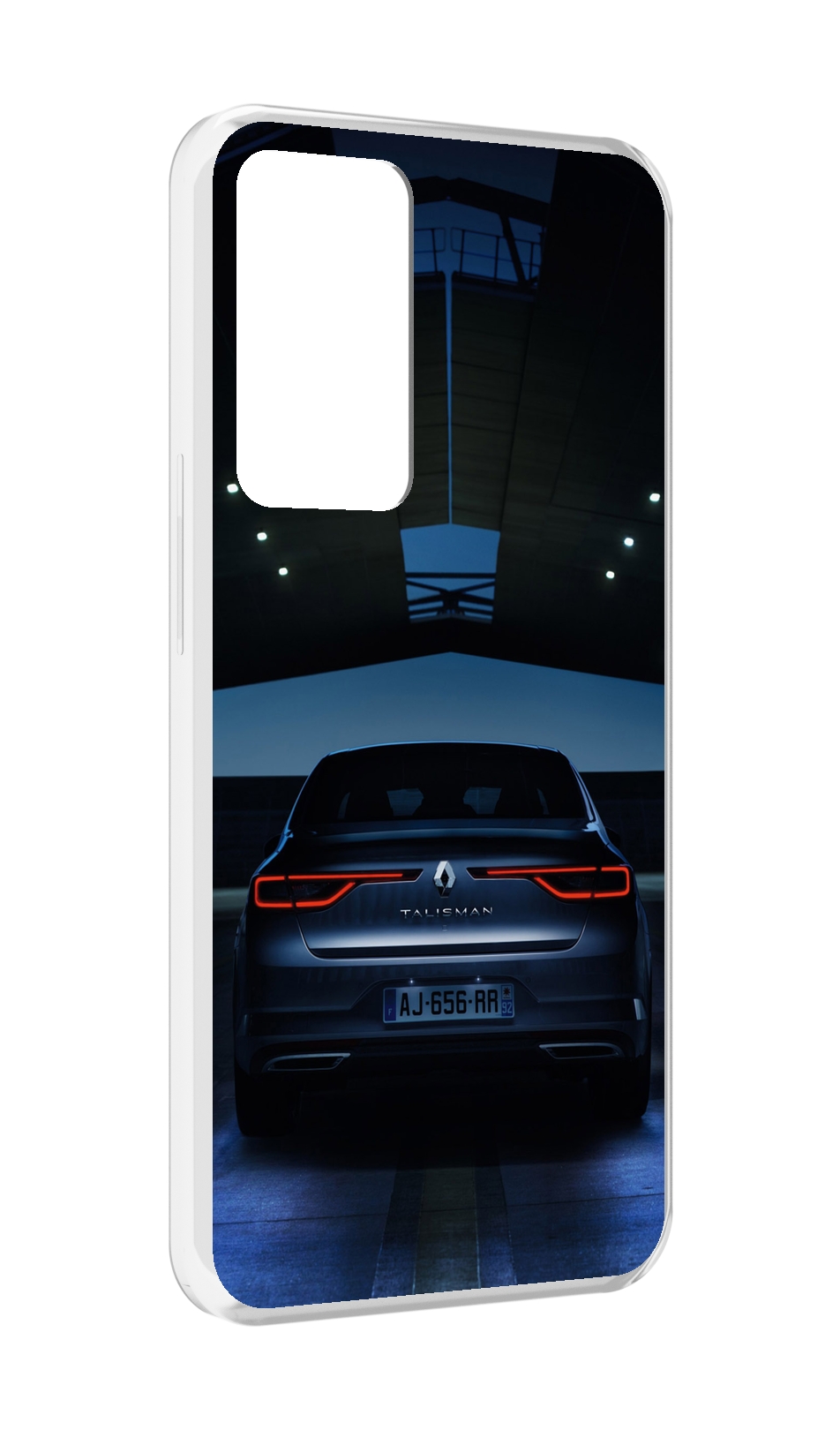 

Чехол MyPads renault рено 1 для OPPO Reno 8 Lite, Прозрачный, Tocco