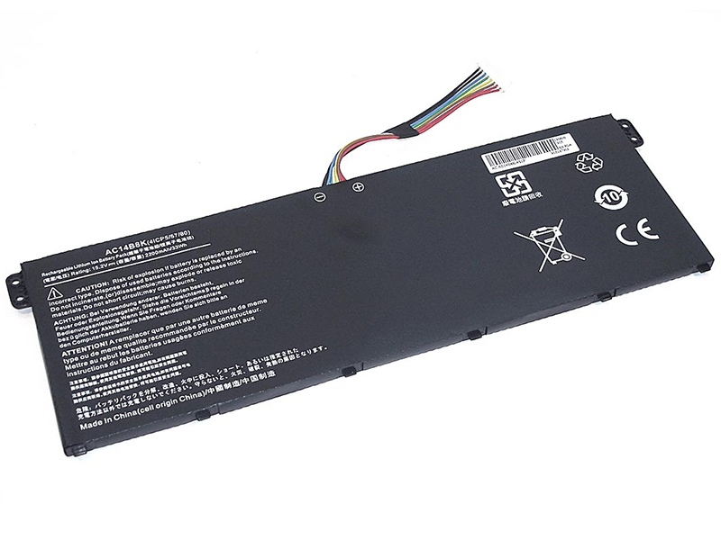 

Аккумулятор Vbparts для Acer Aspire V13 AC14B8K-4S1P 15.2V 2200mAh OEM 065030