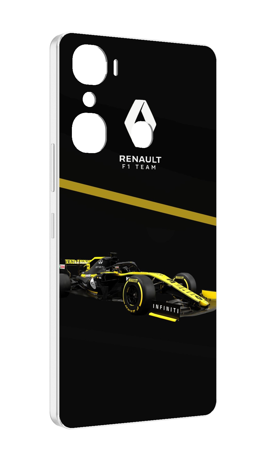 

Чехол Mypads Renault 2 Для Infinix Hot 12 Pro, Прозрачный, Tocco
