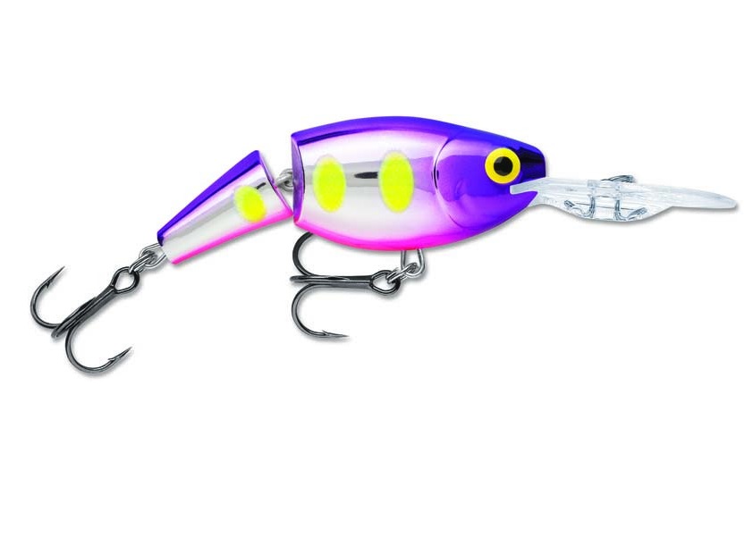 

Воблер для рыбалки RAPALA Jointed Shad Rap (воблеры для рыбалки), Фиолетовый;серебристый, Jointed Shad Rap