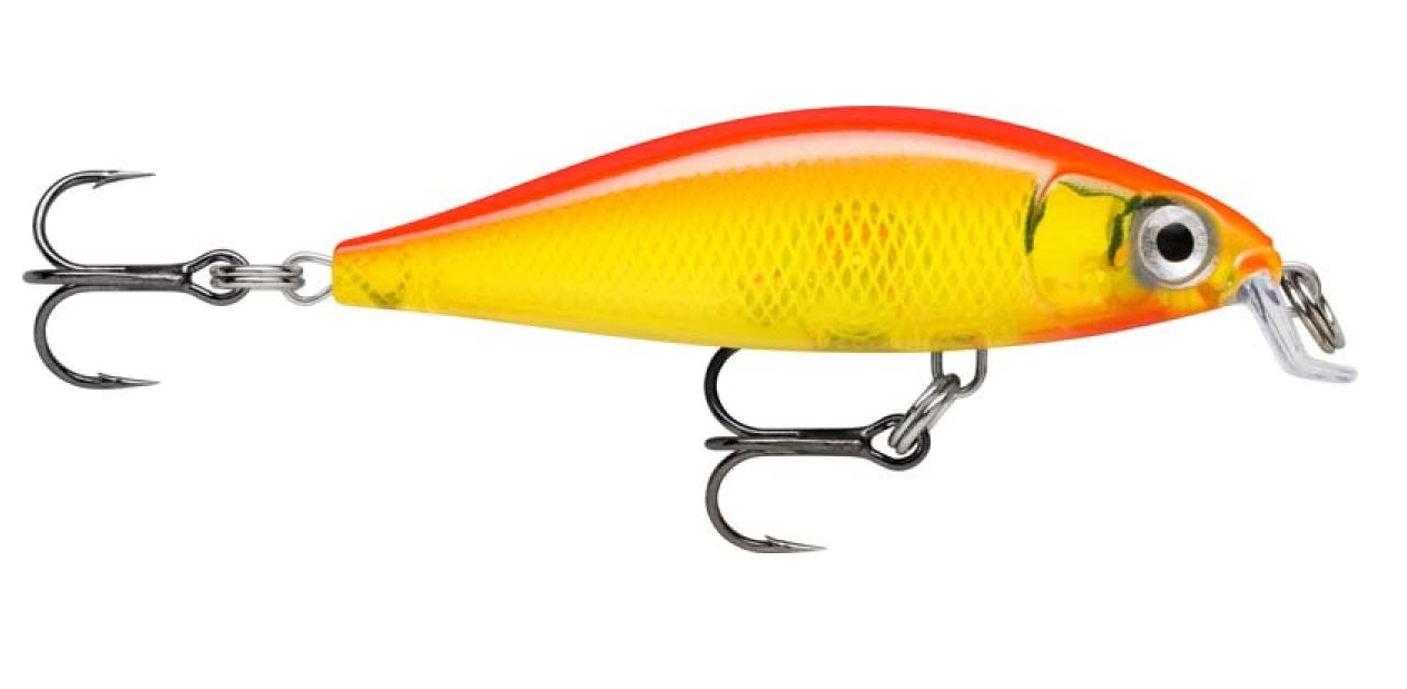 

Воблер RAPALA X-Light Minnow 05, ROL, плавающий, 0.6-0.9м, 5см, 4гр (желтый / GBR), Желтый;оранжевый, X-Light Minnow