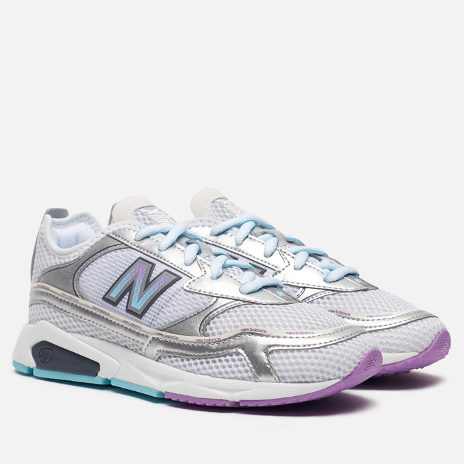 

Женские кроссовки New Balance X-Racer серебряный, размер 36 EU, X-Racer