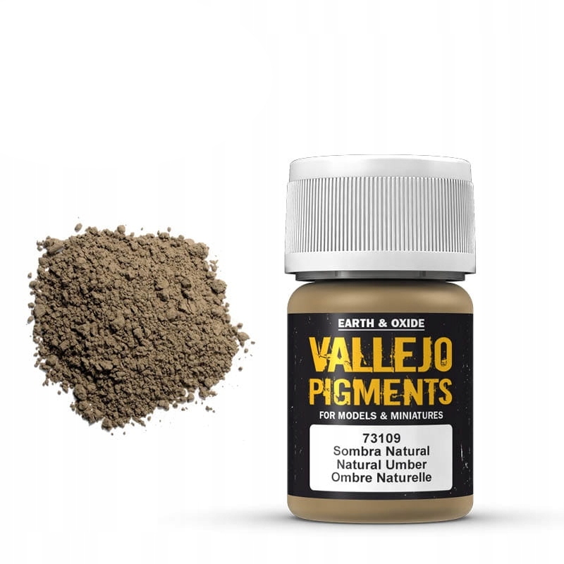 фото Краска для моделизма vallejo natural umber 17 мл