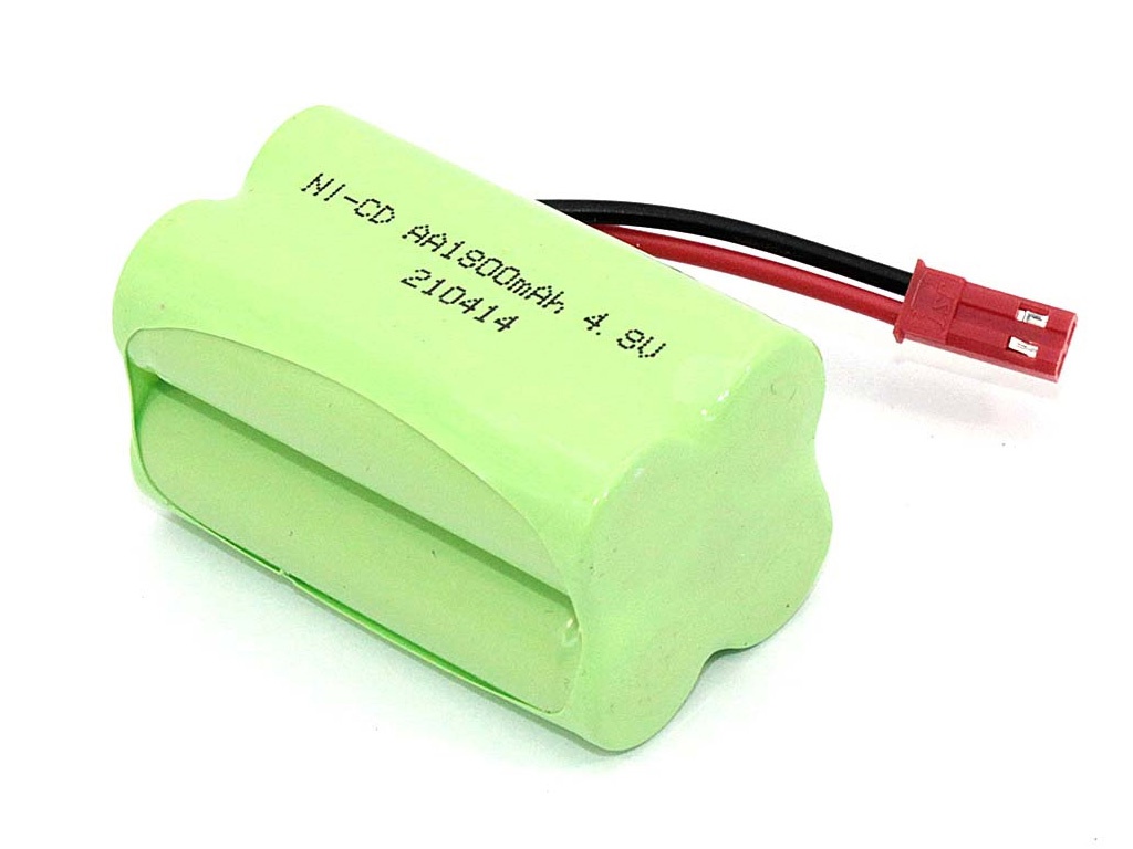 

Аккумулятор Vbparts Ni-Cd 4.8V 1800mAh AA Row разъем JST 082369