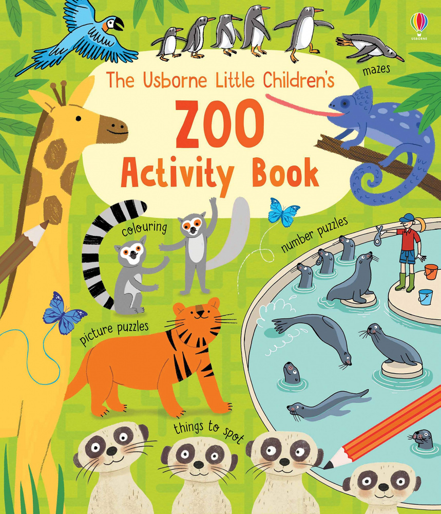 

Книга Little Children's Zoo Activity Book