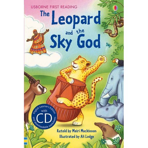 

Книга Leopard and the Sky God with CD