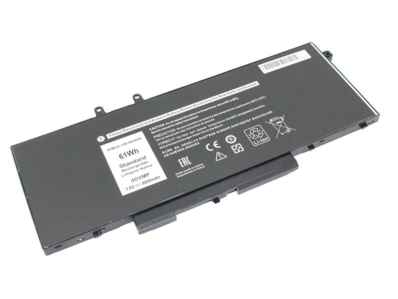 

Аккумулятор Vbparts 7.6V 8000mAh OEM для Dell Latitude 5400/5401/5500 087690