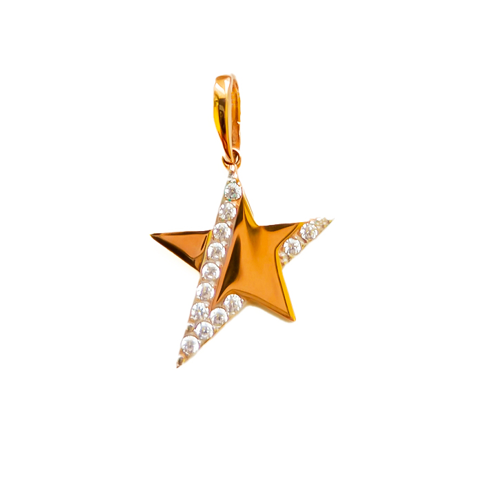 

Кулон из золота Golden Eagle 1.40.11.0831.00-4595, фианит, 1.40.11.0831.00-4595