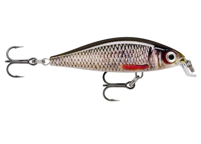 

Воблер RAPALA X-Light Minnow 05, ROL, плавающий, 0.6-0.9м, 5см, 4гр (серый / ROL), Серебристый, X-Light Minnow