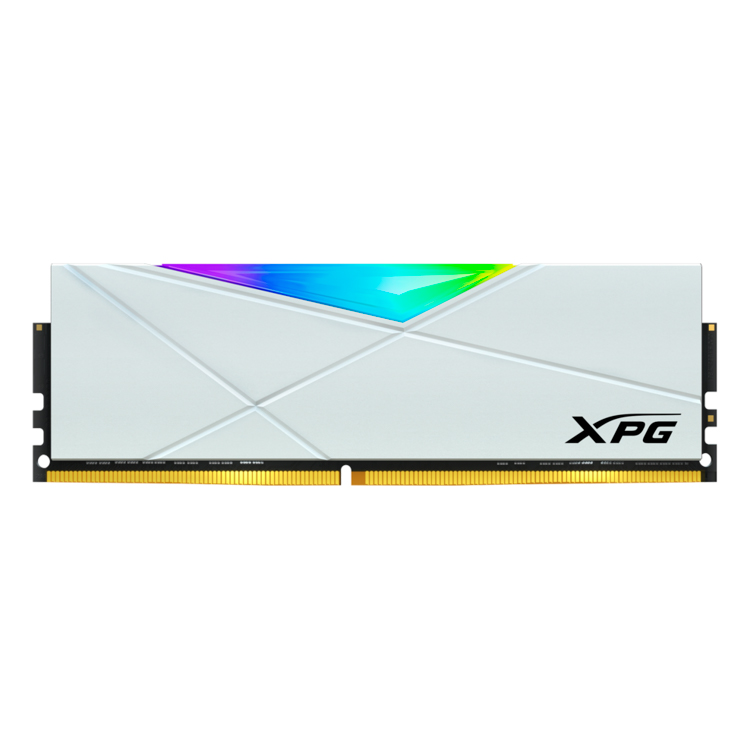 фото Оперативная память adata xpg spectrix d50 rgb white ax4u320016g16a-sw50 ddr4 16gb