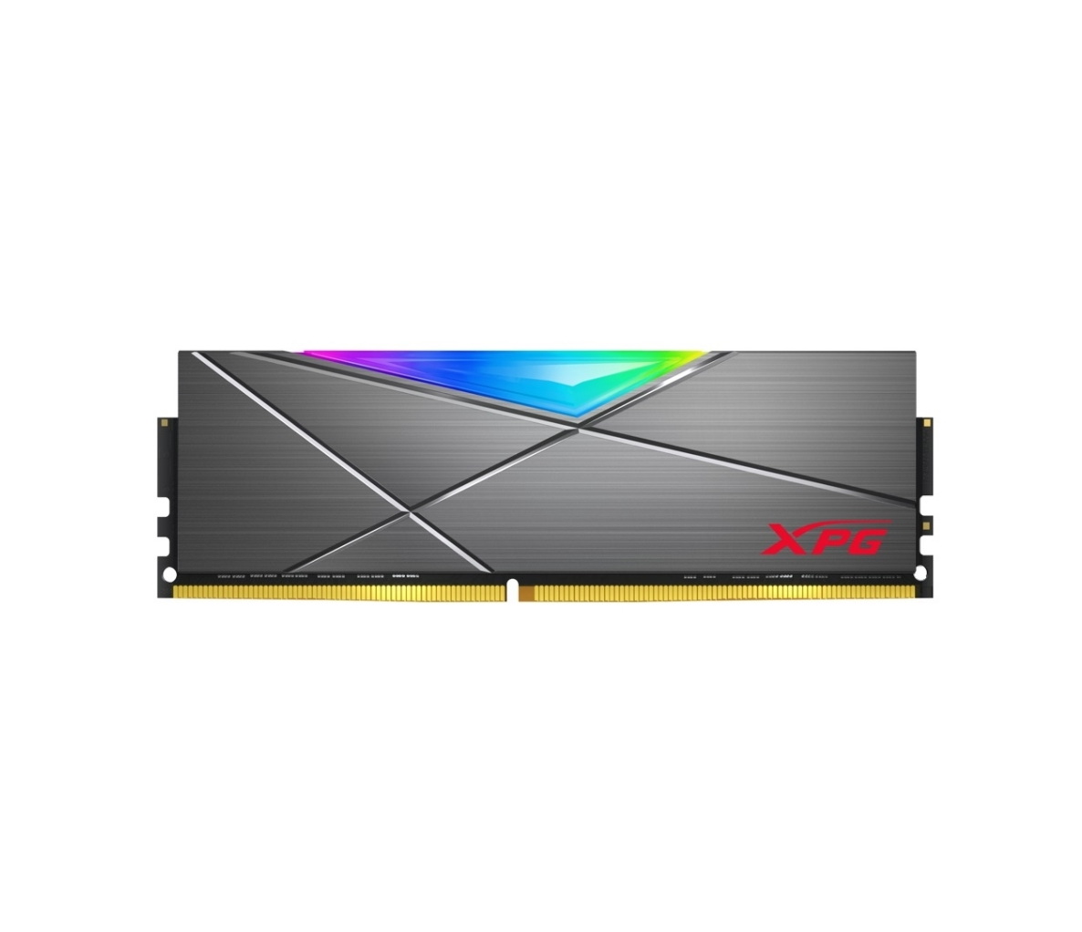 фото Оперативная память adata xpg spectrix d50 rgb grey ax4u320016g16a-st50 ddr4 16gb