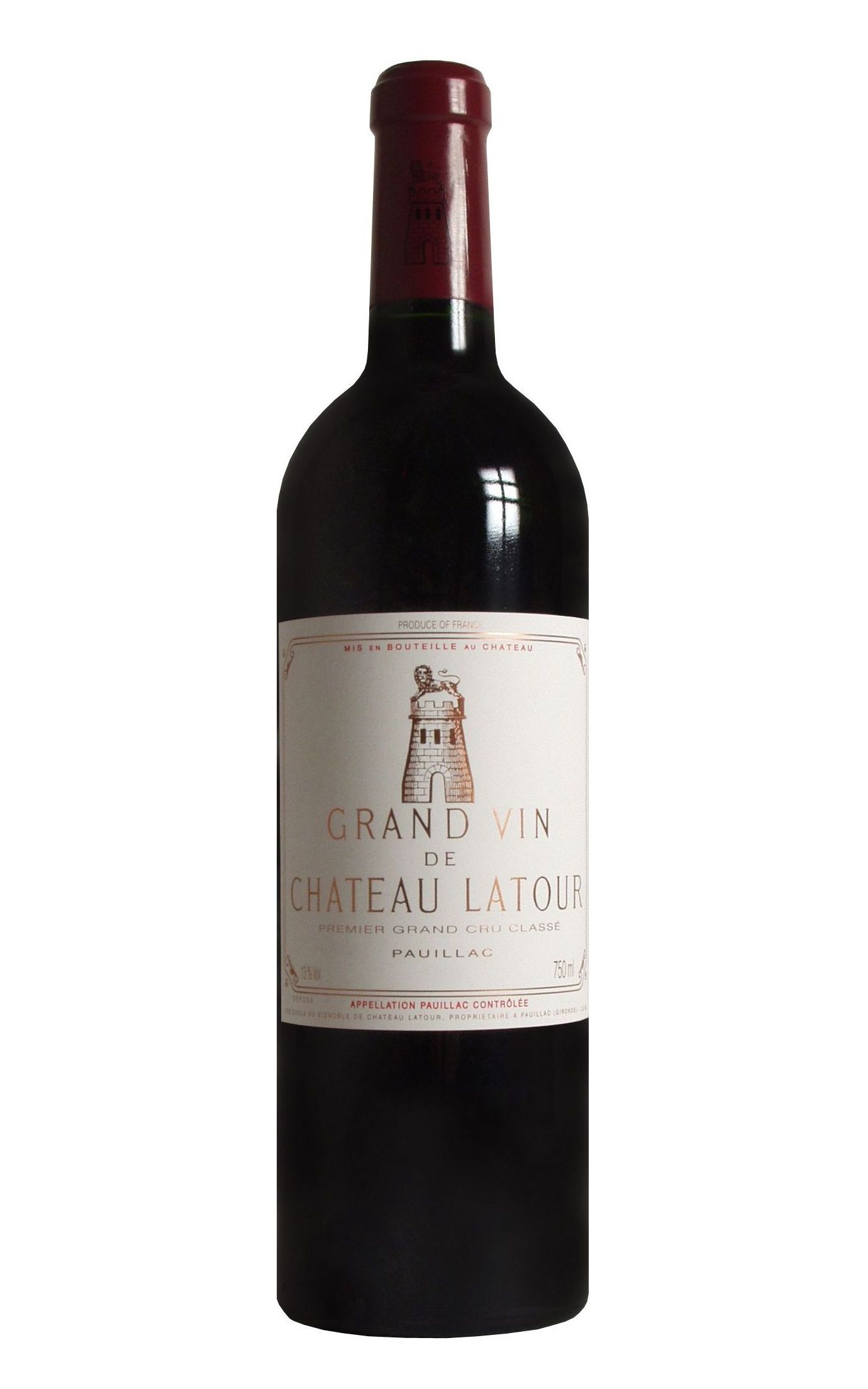 

Вино сухое красное Chateau Latour Grand Cru Classe 1997, Франция, 0.75 л