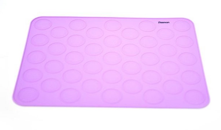 фото Коврик для макаронс 38х28 см. macaroon mat fissman nobrand