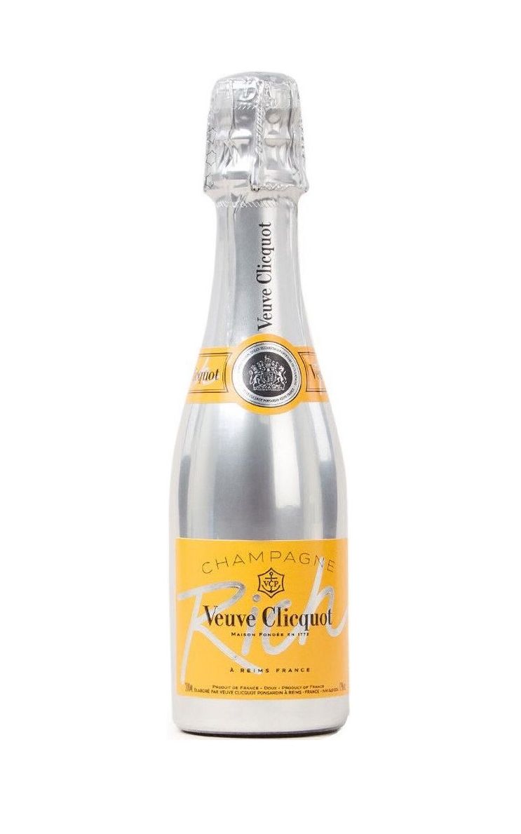 

Шампанское сладкое белое Veuve Clicquot Rich, Франция, 0.2 л