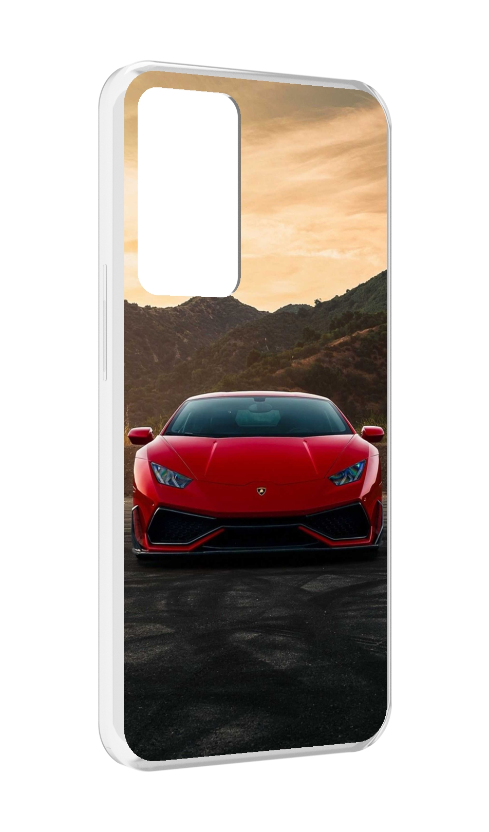 

Чехол MyPads lamborghini ламборгини 1 мужской для OPPO Reno 8 Lite, Прозрачный, Tocco