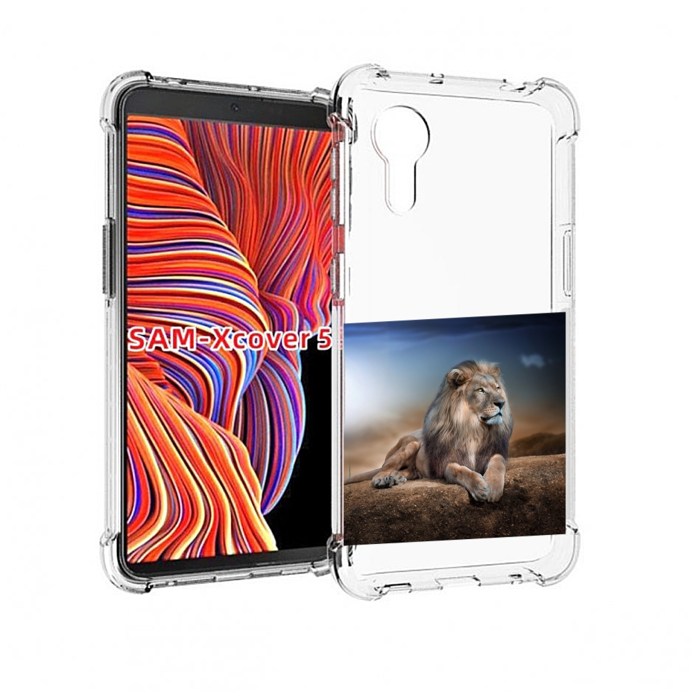 

Чехол MyPads Лев-наблюдает для Samsung Galaxy Xcover 5, Прозрачный, Tocco