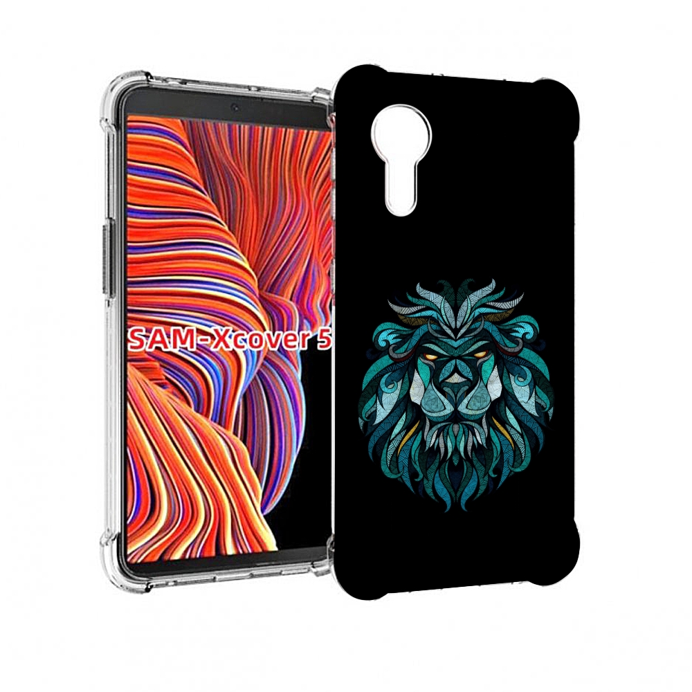 

Чехол MyPads Лев-красивый-зеленый для Samsung Galaxy Xcover 5, Прозрачный, Tocco