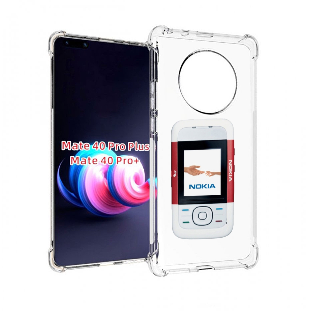 

Чехол MyPads абстракция руки в татуировках для Huawei Mate 40 Pro+ Plus, Прозрачный, Tocco