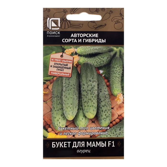 

Семена огурца "Букет для мамы", F1, 12 шт.