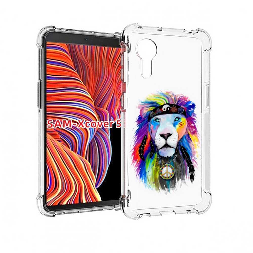 

Чехол MyPads Лев 3 для Samsung Galaxy Xcover 5, Прозрачный, Tocco