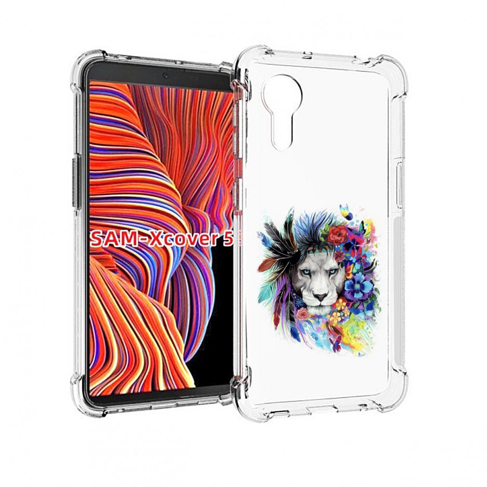 

Чехол MyPads Лев 2 для Samsung Galaxy Xcover 5, Прозрачный, Tocco