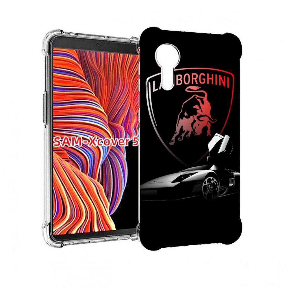 

Чехол MyPads Ламборгини-black мужской для Samsung Galaxy Xcover 5, Прозрачный, Tocco