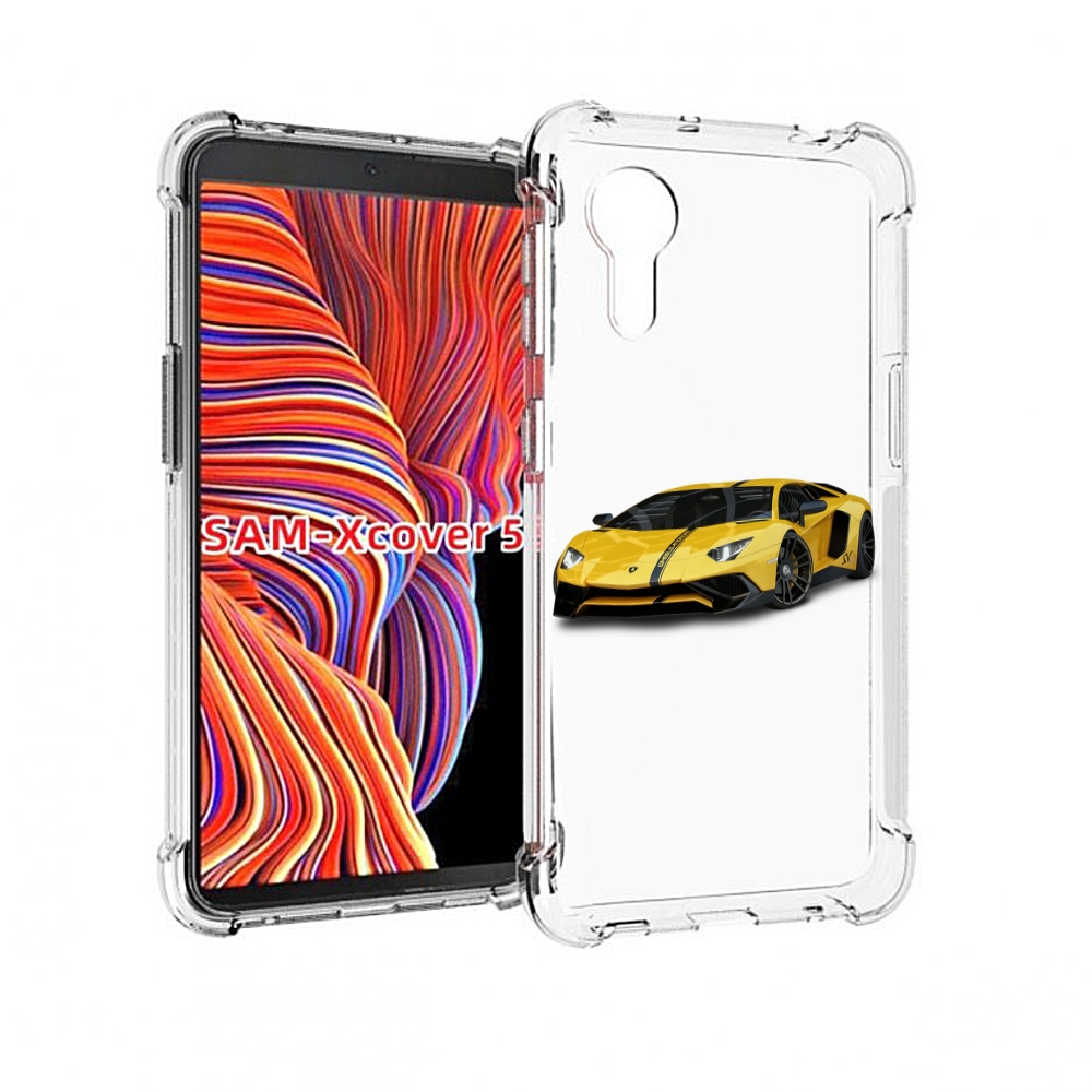 

Чехол MyPads Ламбо мужской для Samsung Galaxy Xcover 5, Прозрачный, Tocco