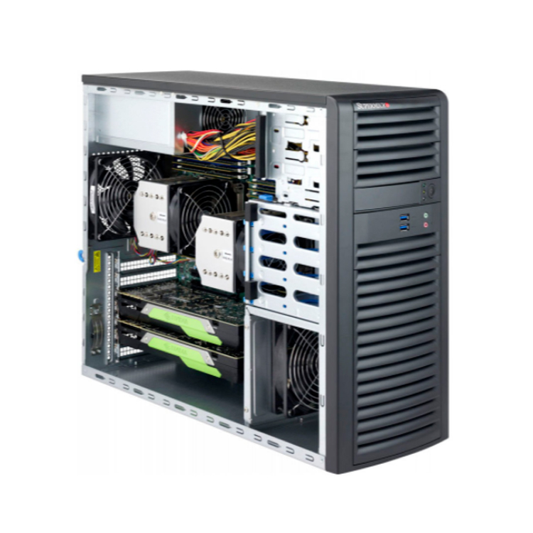 

Корпус Supermicro CSE-732D3-903B Black