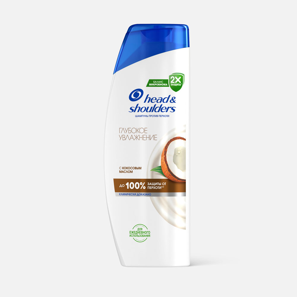 

Шампунь Head & Shoulders Глубокое увлажнение от перхоти, с кокосовым маслом, 600 мл