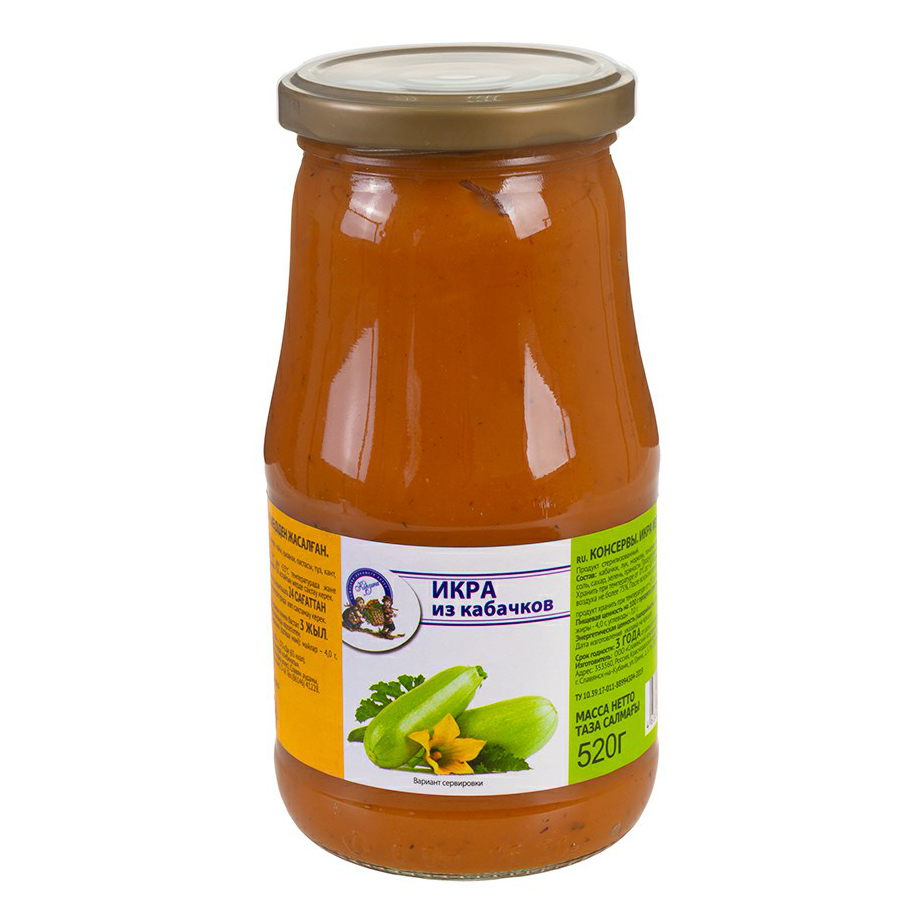 

Икра Корзина из кабачков 520 г