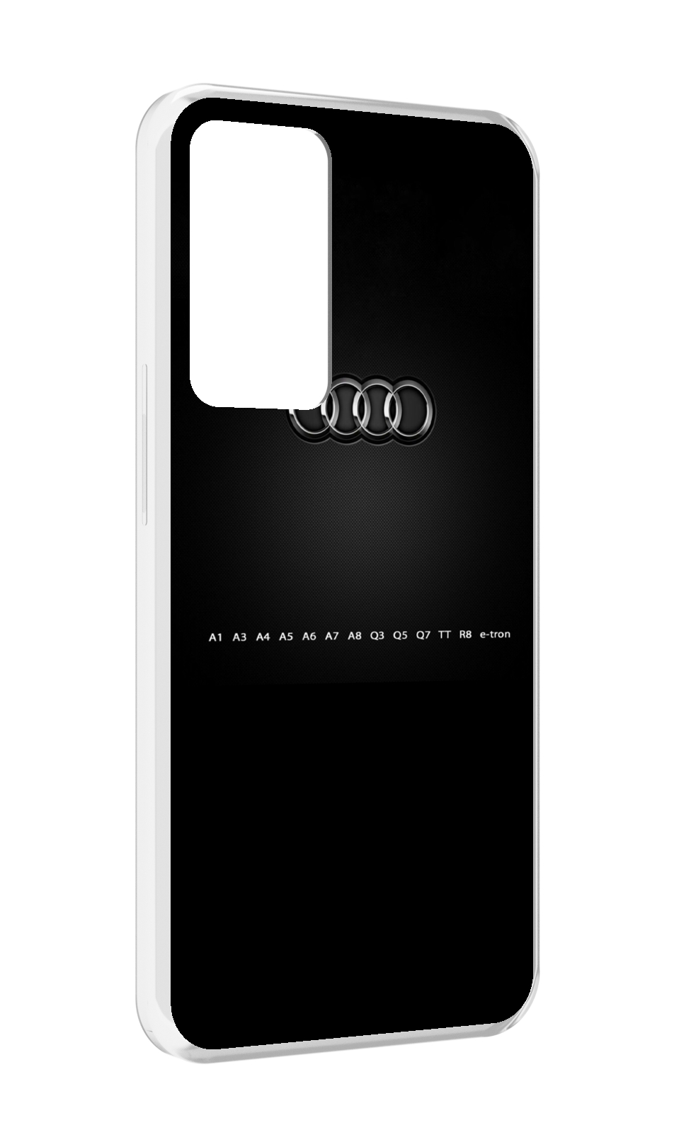 

Чехол MyPads audi ауди 1 мужской для OPPO Reno 8 Lite, Прозрачный, Tocco