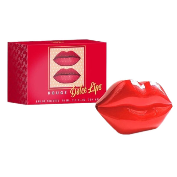 Туалетная вода для женщин Абар Dolce Lips rouge спрей 70 мл шляпная коробка красная 23 х 23 см