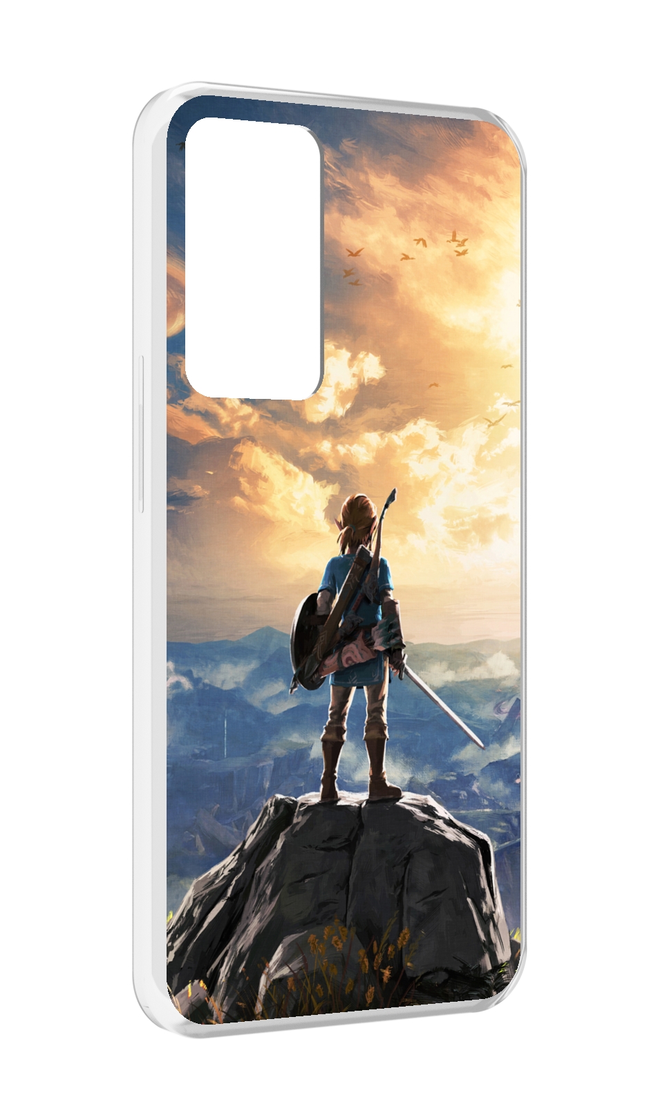 

Чехол MyPads The Legend of Zelda для OPPO Reno 8 Lite, Прозрачный, Tocco