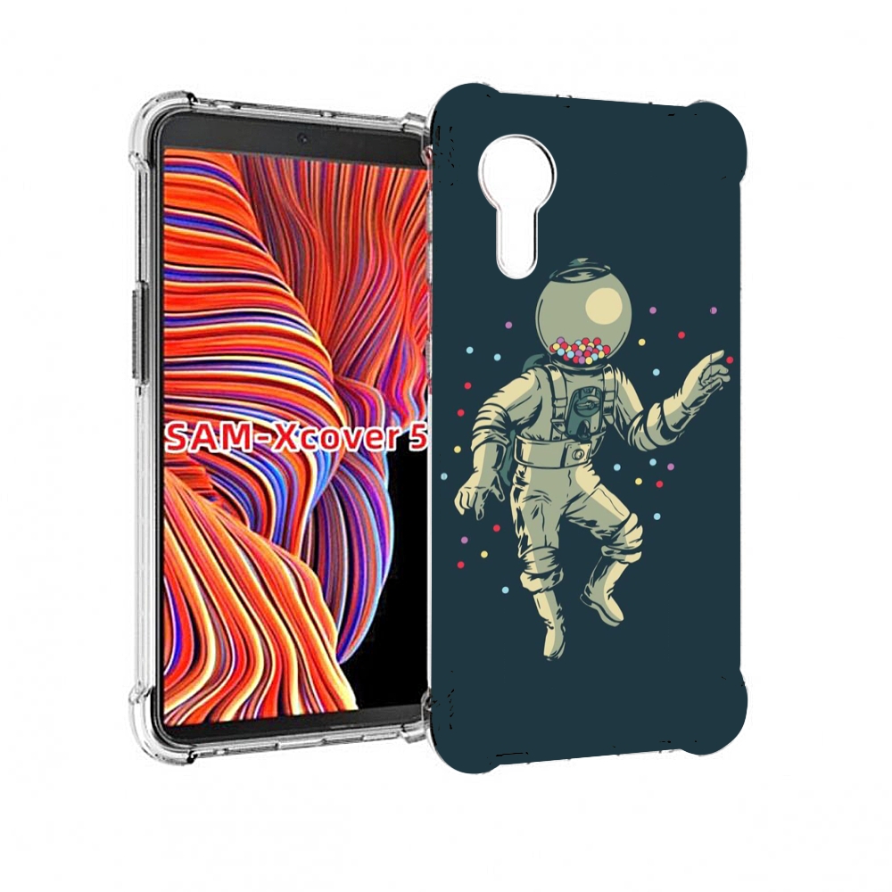 

Чехол MyPads Космонавт для Samsung Galaxy Xcover 5, Прозрачный, Tocco