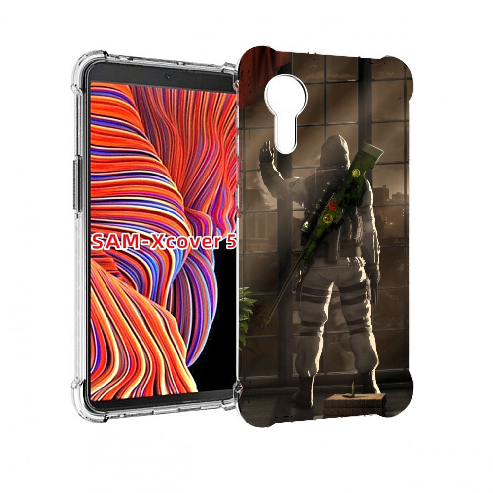 

Чехол MyPads Контр-Страйк-в-дыму для Samsung Galaxy Xcover 5, Прозрачный, Tocco