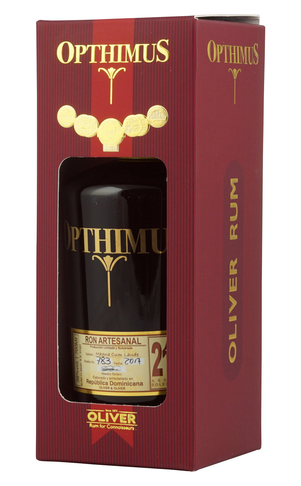 

Ром Opthimus 21 год 0,7 л в подарочной упаковке