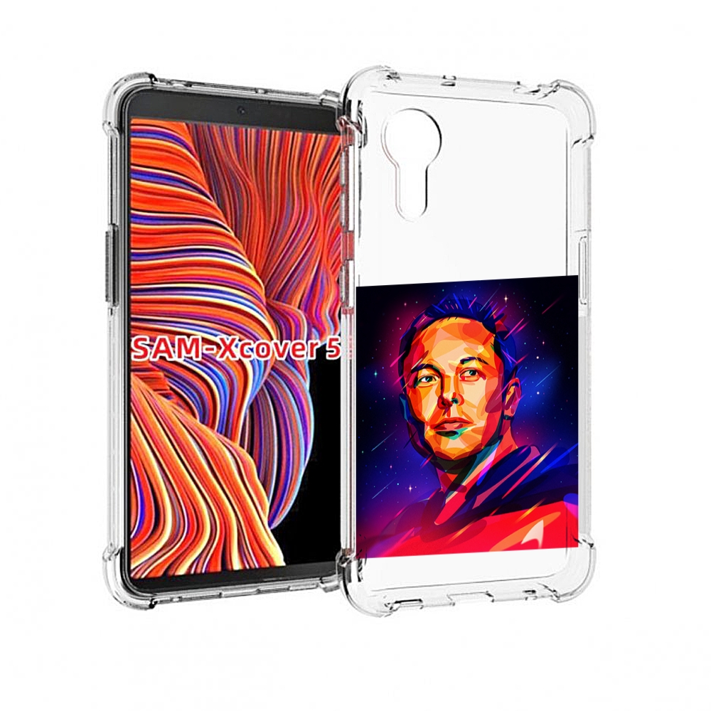 

Чехол MyPads Илон-Маск для Samsung Galaxy Xcover 5, Прозрачный, Tocco