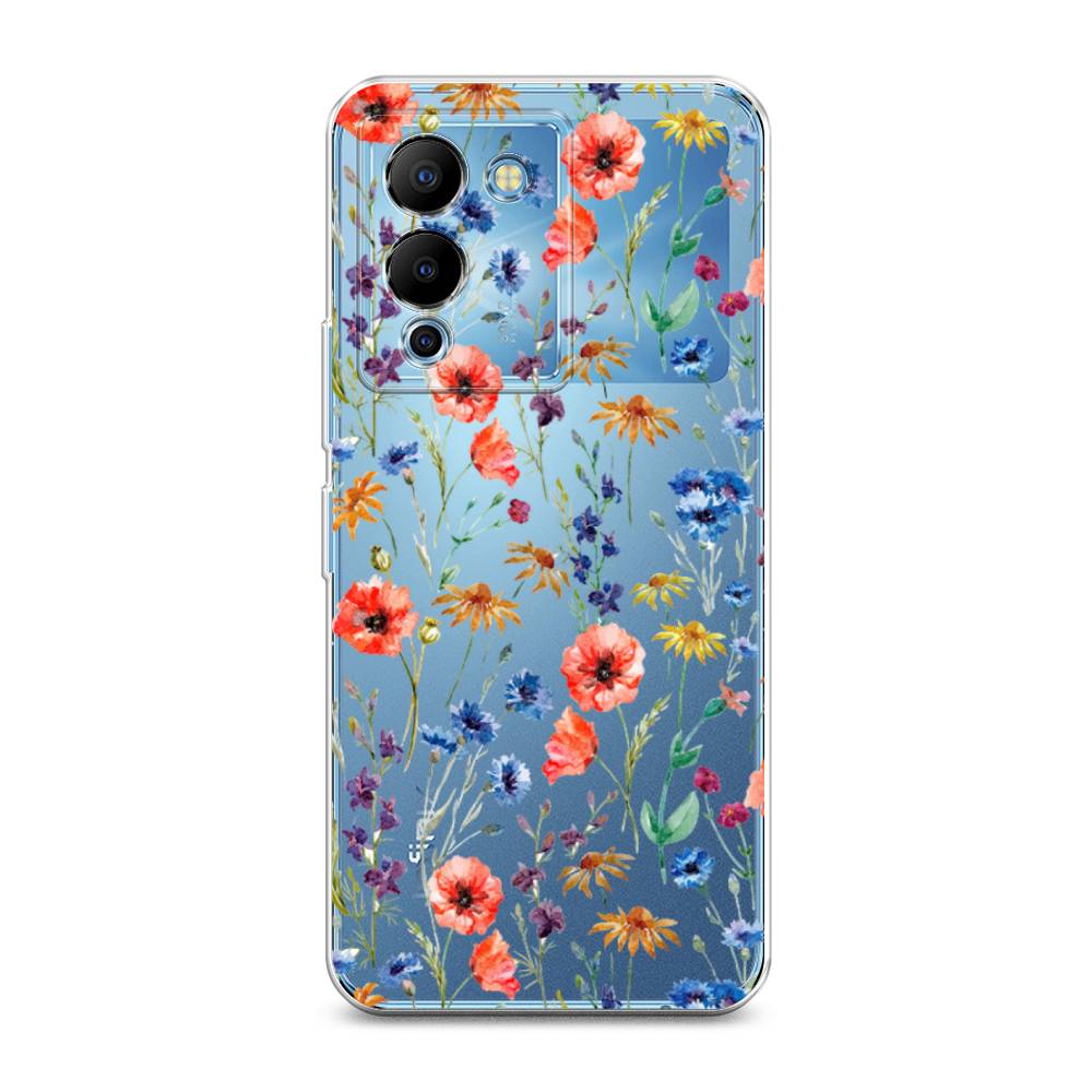 

Чехол Awog на Infinix Note 12 G96 "Маки и васильки фон", 3101550-8
