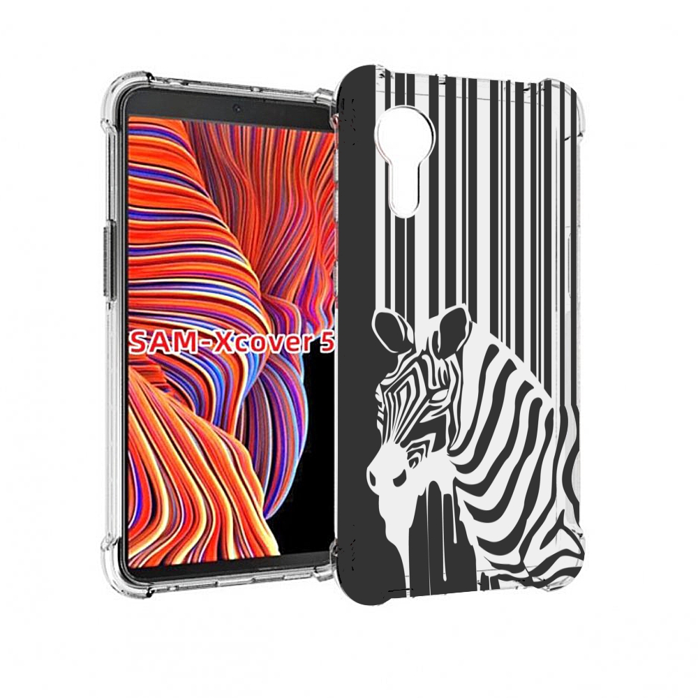 

Чехол MyPads Зебра для Samsung Galaxy Xcover 5, Прозрачный, Tocco