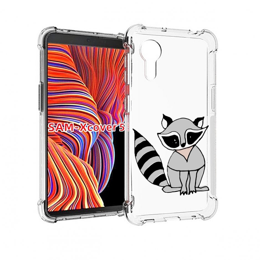 

Чехол MyPads Енотик для Samsung Galaxy Xcover 5, Прозрачный, Tocco