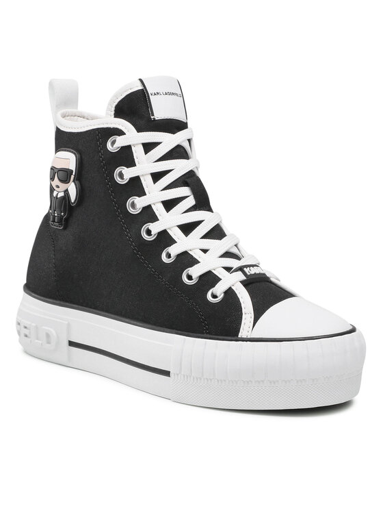 

Кеды KL60450 KARL LAGERFELD Черный 40 EU, KL60450