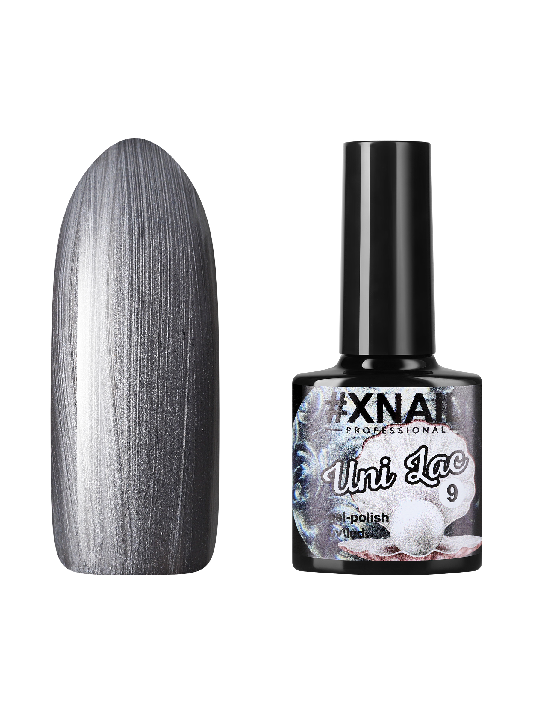 

Гель-лак Xnail Uni Lac №9, Серый