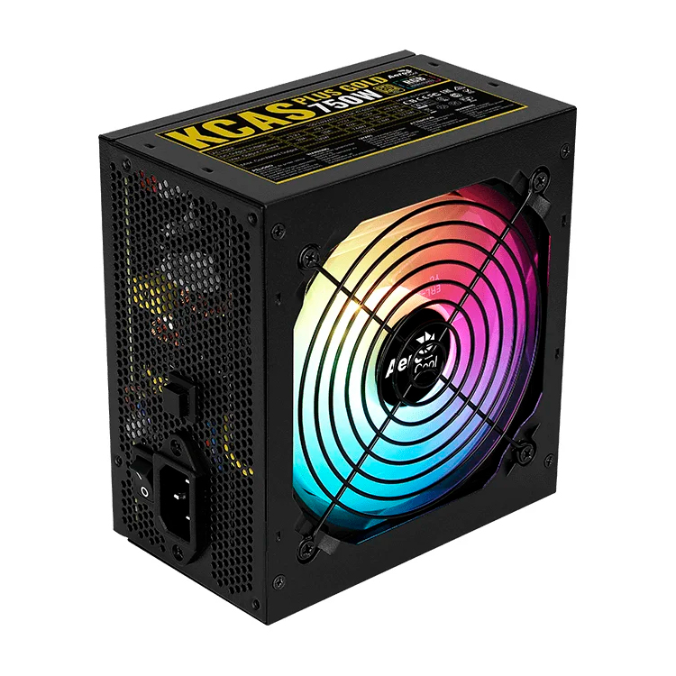 фото Блок питания aerocool kcas plus gold 750w