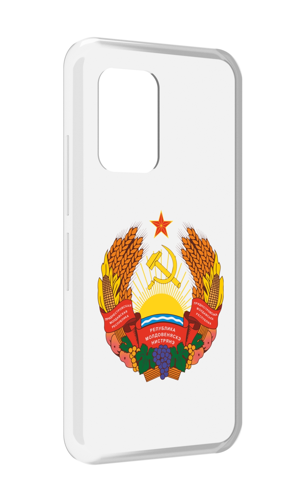 

Чехол MyPads герб-приднестровья для UMIDIGI Bison GT, Прозрачный, Tocco